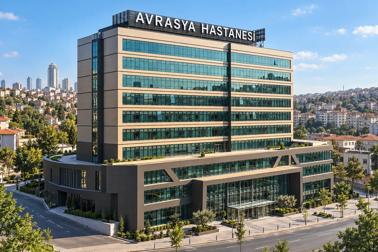 Edificio del Avrasya Hospital en Estambul